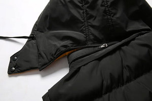 Abrigo ajustado informal para hombre, chaqueta acolchada sin mangas con cuello levantado para invierno y otoño - Product Image 5