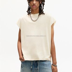 เสื้อยืดโอเวอร์ไซส์ผ้าฝ้ายพิมพ์ลายกราฟิกวินเทจสำหรับผู้ชายเสื้อยืดโอเวอร์ไซส์ออกแบบได้ตามต้องการ - Product Image 1