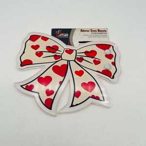 Red Hearts Bow Valentine Special Square Butterfly Flower Acrylic Beauty Lash Tile <b>Reusable</b> Wholesale Customizable Printing OEM - Product Image 4