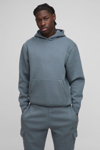 Tracksuit <b>Men</b> Fashion Hoodies <b>Men</b> Suits Custom Logo Sets Sweatshirt Sweatpants Spring Autumn Fleece Hooded <b>Pullover</b> 2 Pieces Set - Product Image 4