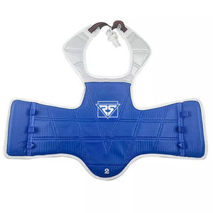 ชุดป้องกันหน้าอกสำหรับมวยไทยหนัง PU สีแบบกำหนดเองใส่สบายสไตล์ใหม่ - Product Image 4