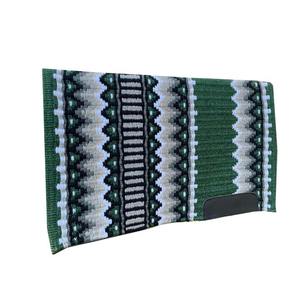 Vente en gros ASHMIRA EQUESTRIAN, tapis de selle de style western en laine de Nouvelle-Zélande et en fourrure de vison, multicolore, qualité extrême, vente chaude - Product Image 3