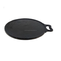 Wajan Besi Cor Buatan Tangan Desain Modern Ramah Lingkungan Anti Lengket Hitam untuk Appam Budaya Tribal Bersertifikasi CE/EU