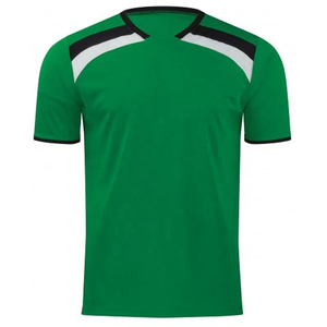 เสื้อฟุตบอลคอวีสำหรับผู้ชายเสื้อฟุตบอลถักนิตติ้งเสื้อฟุตบอลคอวีแขนสั้น - Product Image 4
