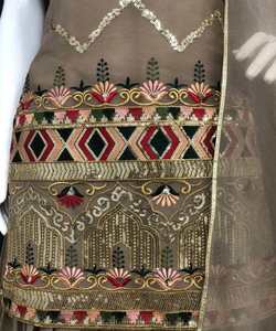 Designer indien Lahenga Choli avec chemisier Designer traditionnel indien Tenue décontractée Robe rose colorée avec vêtement Dupatta Bo - Product Image 4