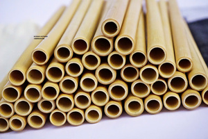 Juego de pajitas de bambú reutilizables ecológicas con logotipo personalizado de Eco2go Vietnam, Pajita de viaje antibacteriana - Product Image 4