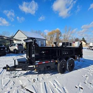 Good Quality Premium Clean New Heavy Duty Dump Farm Trailer 7x14 Hydraulic Tilt Farm Trailer <b>Top</b> Quality Dump Trail - Product Image 3