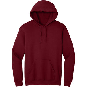 Sweat à capuche en coton uni pour hommes sweat à capuche d'hiver en polaire lourde surdimensionné uni pour hommes - Product Image 1