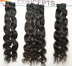 Venta al por mayor de mechones de ondas profundas naturales sin procesar pelo de onda natural virgen vietnamita sin derramamiento de cabello humano vendedores de cabello - Product Image 1