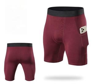 Shorts de gymnastique de compression de taille élastique de couleur extensible personnalisés en gros les plus vendus à vendre - Product Image 4