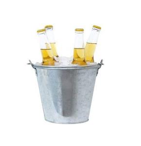 ถังน้ำแข็งโลหะจากผู้ผลิตที่เชื่อถือได้ ดีไซน์คลาสสิกสำหรับบาร์ แช่ไวน์ แชมเปญ ใช้ในงานปาร์ตี้ วางบนโต๊ะ ใส่เครื่องดื่ม อุปกรณ์เสริมแบบดั้งเดิม - Product Image 1
