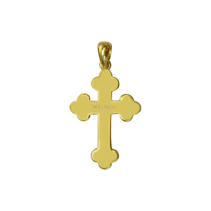 Collar de Cruz religiosa ortodoxa de diseño clásico, directo de fábrica, bajo costo, pieza decorativa de Navidad - Product Image 4
