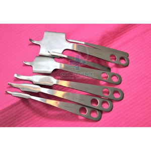 Ensemble de leviers orthopédiques en acier inoxydable, instruments chirurgicaux de qualité médicale, outils manuels certifiés CE, usage hospitalier - Product Image 5