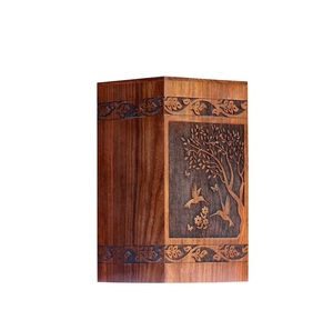 Handmade Rosewood Urn <b>for</b> Human <b>Ashes</b> Tree Life Design Urn <b>Box</b> Personalized Cremation <b>for</b> <b>Ashes</b> Handcrafted - Product Image 3