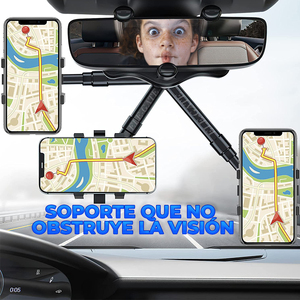 Supporto Universale per Telefono Auto Girevole a 360° e Regolabile, Retrattile, Realizzato in Plastica Resistente - Product Image 5