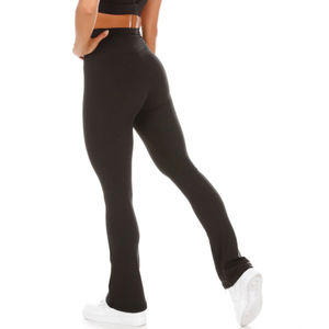 Pantalons évasés mi-longs de la meilleure marque, tendance, mode décontractée, élastiques, écologiques, respirants, séchage rapide, polyester/coton - Product Image 5