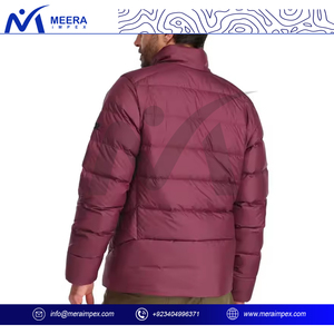 Nouveaux vêtements personnalisés pour hommes Veste doudoune compressible de bonne qualité pour hommes Manteau d'hiver à capuche Veste de neige isolée Service OEM - Product Image 4