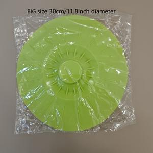 Grands formats, diamètre 30 cm/11,8 pouces, couvercles en silicone écologiques, OEM, protection anti-éclaboussures pour micro-ondes, réutilisables, résistants à la chaleur, ventouses alimentaires - Product Image 1