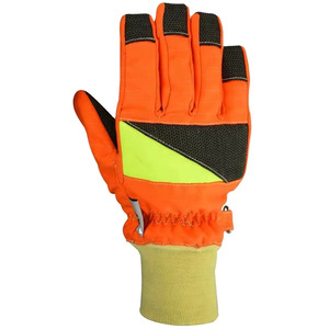 Gants de pompier en cuir durable Gants résistants au feu avec bande réfléchissante Gants de travail résistants au feu - Product Image 2