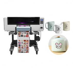 Imprimante UV DTF Xbh 300mm avec tête d'impression XP600, imprimante jet d'encre rouleau à rouleau pour étiquettes, cartes, cuir, papier, 600 DPI, qualité automatique - Product Image 3