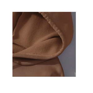 Sweat à capuche vierge avec impression de logo personnalisé de haute qualité pour femmes Pull avec capuche grande taille Tissu tissé d'hiver de conception OEM - Product Image 4