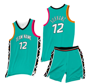 Alta calidad personalizado Unisex Retro Reversible Singlets chalecos Kit secado rápido baloncesto Jersey para verano Streetwear sublimación - Product Image 1