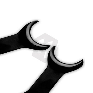 Black Coated Autoclavable Manual Dental Mouth Opener Double Sided Stainless Steel Lip Cheek Retractor Posterior Medic - Product Image 5