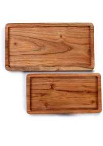 Plateau de service en bois de qualité supérieure 100% - Product Image 2