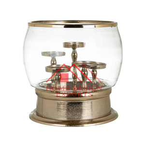 T Light Bougeoir 2025 Dernière conception Centres de table de mariage Bougeoir pour décoration de mariage Nouveau design - Product Image 5