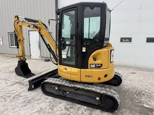 Caterpillar CAT 303.5E2 CR Mini Excavator Crawler Digger Compact <b>Hydraulic</b> Excavator for Construction and Farm Work - Product Image 2