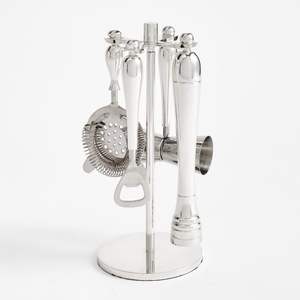 Ensemble d'outils de bar en métal, accessoires de cocktail distinctifs reflétant le style de bar personnel pour les moments de divertissement à domicile - Product Image 4