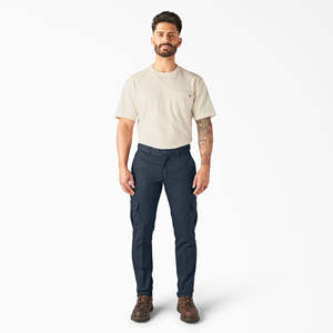 Pantalones cargo ajustados para hombre proveedor al por mayor a granel OEM ODM algodón Oxford duradero multi bolsillo ropa de trabajo al aire libre Bangladesh - Product Image 4