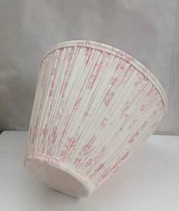 Abat-jour cylindriques en tissu de lin faits à la main, design moderne et luxueux, construction robuste pour une décoration hôtelière écologique - Product Image 4