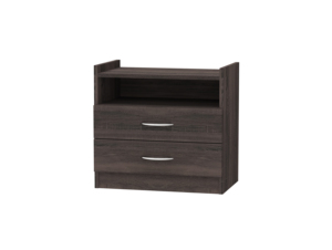 Thiết Kế Hiện Đại 2-Ngăn Kéo 1-Kệ Bảng Điều Khiển Bàn Đầu Giường Với Thông Minh Đèn Ban Đêm Bên Bảng Cho Nhà Hoặc Phòng Khách - Product Image 2