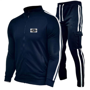 Nouveauté 2025 Survêtements d'hiver à capuche unis avec logo personnalisé par sublimation, ensemble deux pièces unisexe, ensembles de survêtements assortis avec cordon de serrage - Product Image 6