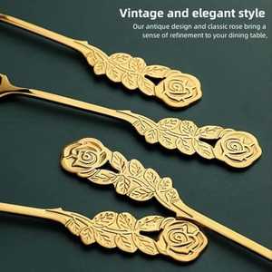 Cuchara de cobre puro ecológico de alta calidad con diseño artístico elegante para una vida Ayurvédica y saludable a precio de mayorista - Product Image 3