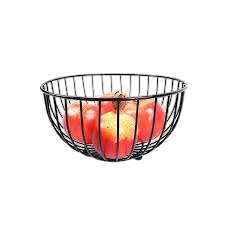 Corbeille à fruits en métal à un seul niveau, style européen classique, polyvalente pour hôtel et salon - Product Image 4