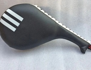 Palas de entrenamiento de cuero personalizadas para artes marciales, Mma, Muay Thai, a la venta, gratis de fábrica - Product Image 4