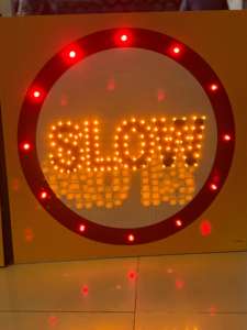 Panel de Alerta de Tráfico LED Inteligente |   Panel de Advertencia Intermitente Brillante - Product Image 4