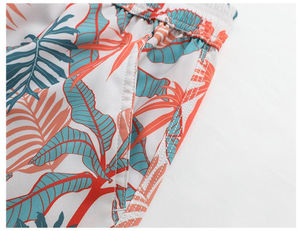 Wholesale Men's Summer Casual Beach <b>Shorts</b> 100% Polyester Mesh Quick Dry Drawstring <b>Hawaiian</b> Stretch Breathable - Product Image 3