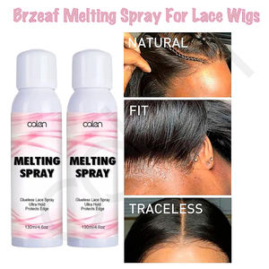 Grand <span class=keywords><strong>Spray</strong></span> Fixateur "Melt" Sans <span class=keywords><strong>Colle</strong></span> pour Perruque, Tenue <span class=keywords><strong>Forte</strong></span> et Rapide, Fixation "Freeze" pour Cheveux 4.6oz - Product Image 4