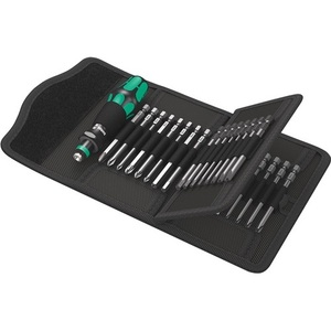 Wera KK 62 33-Piece <b>Screwdriver</b> <b>Set</b> with Hand Holder and Interchangeable Blades - Product Image 1