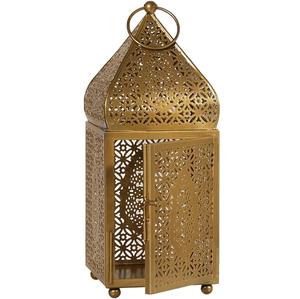 Nuevo FAROL DE Metal decorativo de estilo marroquí para el hogar, sala de estar, interior, decoración de Halloween, farol clásico para el hogar - Product Image 2