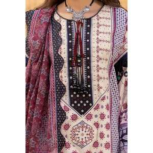 Traje de 3 Piezas para Mujer, Sin Costuras, Bordado e Impreso, Modelo SP-52069 - Product Image 4