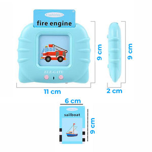 Giocattoli Educativi per l'Apprendimento dell'Inglese per Bambini, 112 Carte Flash Parlanti in Plastica, Carte Cognitive, Modello Educativo - Product Image 3