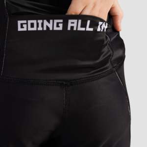 Maillot de bain de compétition taille haute avec panneau central noir - Product Image 6
