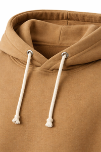 Sudadera con Capucha Marrón Personalizada |   Sudadera con Capucha de Algodón y Poliéster de Alto Gramaje |   Sudadera con Capucha Unisex OEM ODM - Product Image 4