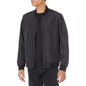 Vente en gros de nouvelles vestes de bombardier d'hiver de mode pour hommes veste Letterman personnalisée col montant fermeture éclair respirant vente chaude vierge - Product Image 1