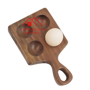 Conception finie pour comptoir de cuisine meilleure vente accessoires de cuisine porte-oeufs décoratif porte-oeufs en métal en argent - Product Image 2