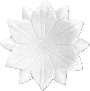 Marbre rectangulaire fait à la main pour tenir des accessoires | Servir des plats | Servir | Plateau en papier | Plateau multi-usages - Product Image 6